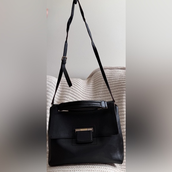 Furla Genuine Leather Top Handle Satchel w/ Detachable Crossbody Strap - Picture 10 of 10